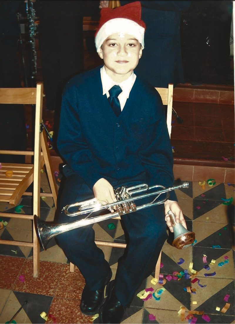 Toni en el conservatorio