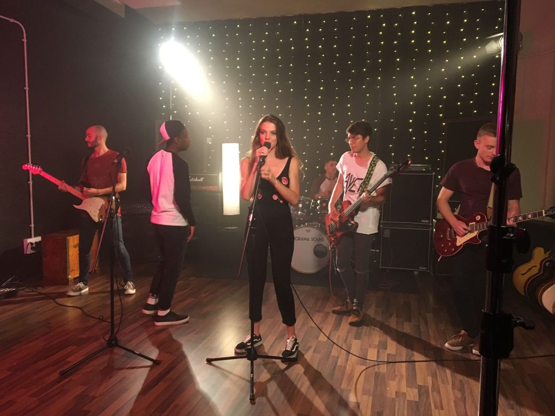 La banda en el Mallorca Live Festival